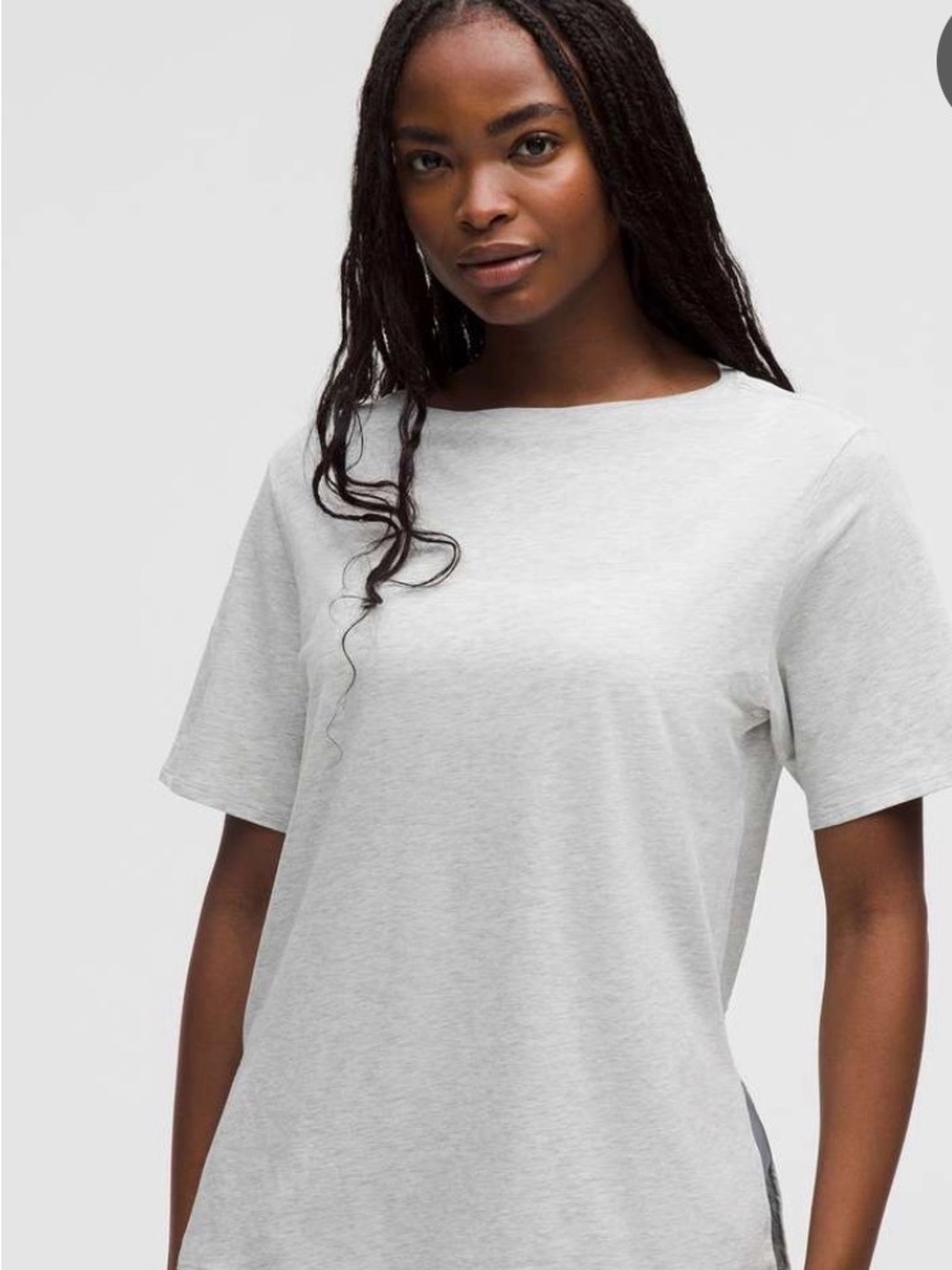 Lulu Lemon Women’s Short Sleeve Tee in Heather  Gray